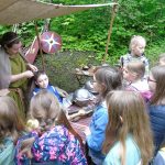 Uczestnicy XV warsztatów archeologicznych Żelazne Korzenie