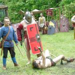 Uczestnicy XV warsztatów archeologicznych Żelazne Korzenie