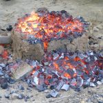 Pokaz podczas XV warsztatów archeologicznych Żelazne Korzenie