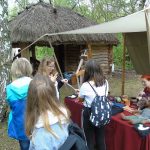 Uczestnicy XV warsztatów archeologicznych Żelazne Korzenie