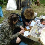 Uczestnicy XV warsztatów archeologicznych Żelazne Korzenie