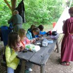 Uczestnicy XV warsztatów archeologicznych Żelazne Korzenie