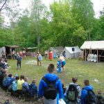 Uczestnicy XV warsztatów archeologicznych Żelazne Korzenie