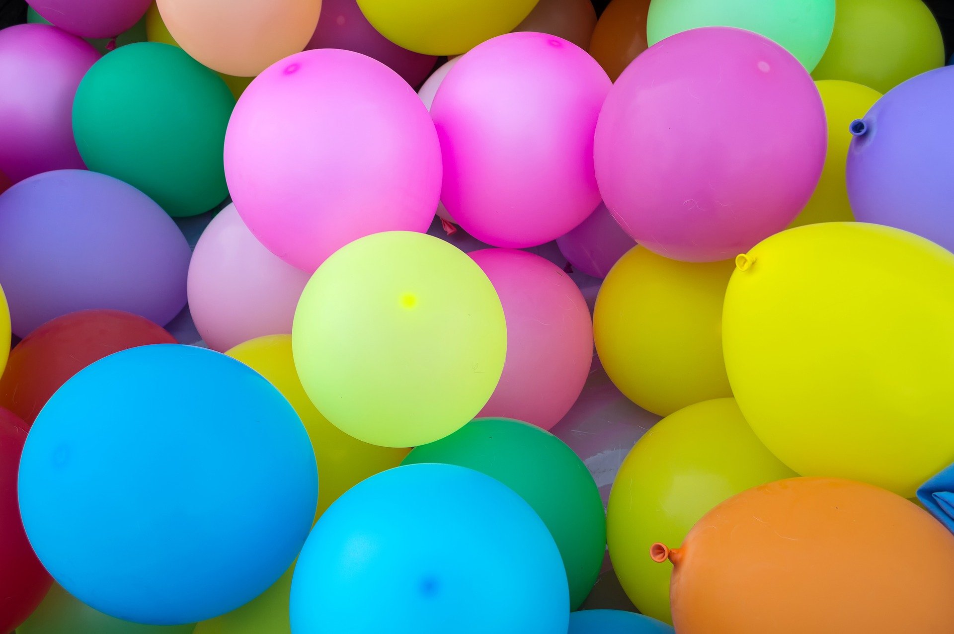 Balony w killku kolorach