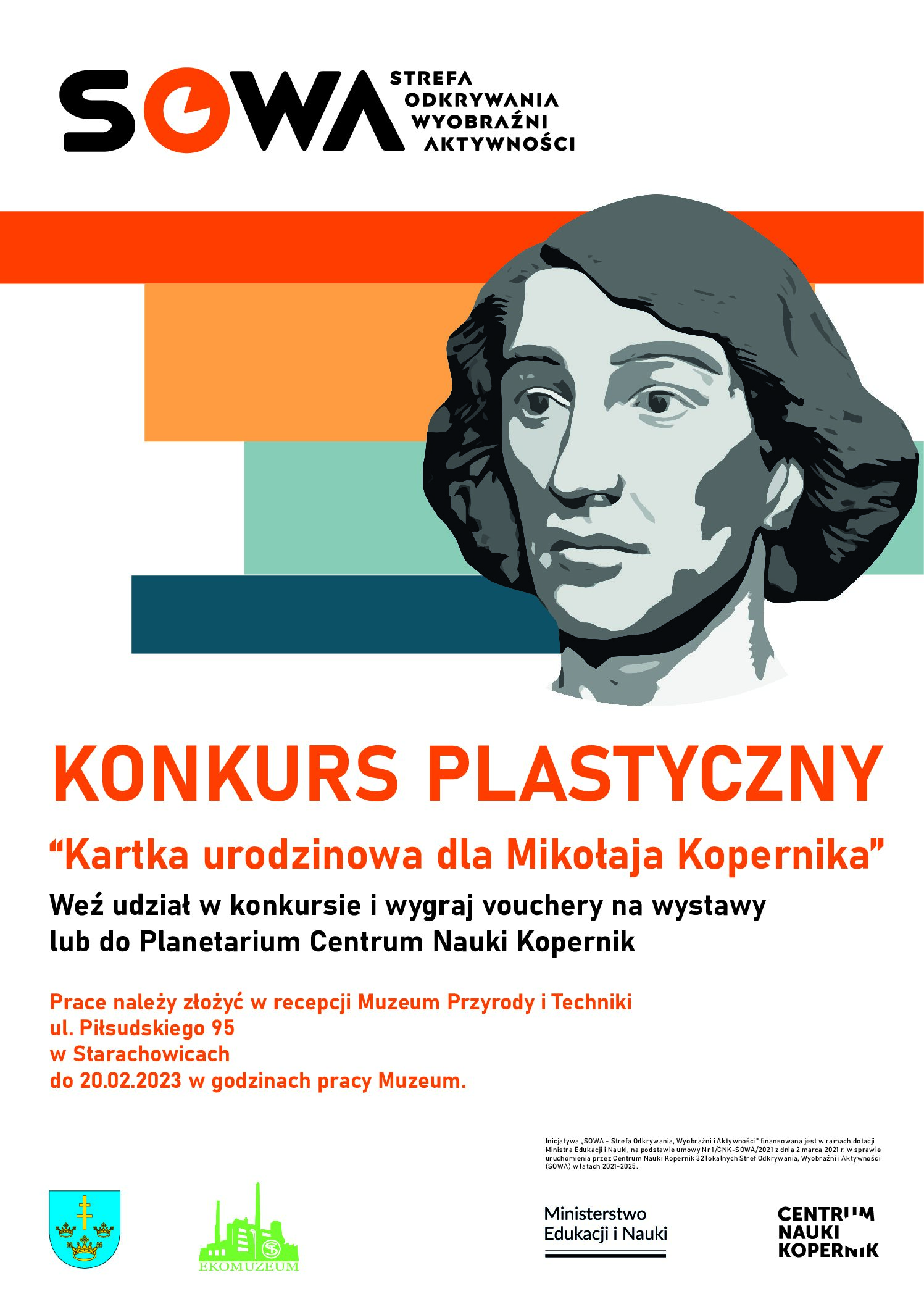 Weź udział w konkursie i wygraj voucher do Centrum Nauki Kopernik lub do Planetarium !