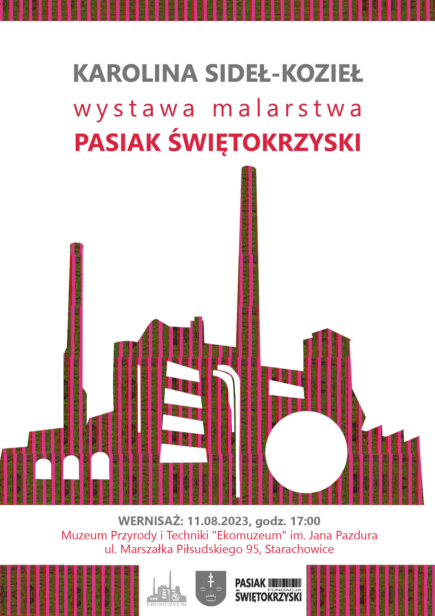 Wernisaż wystawy prac malarskich Karoliny Sideł – Kozieł 11 sierpień 2023r.
