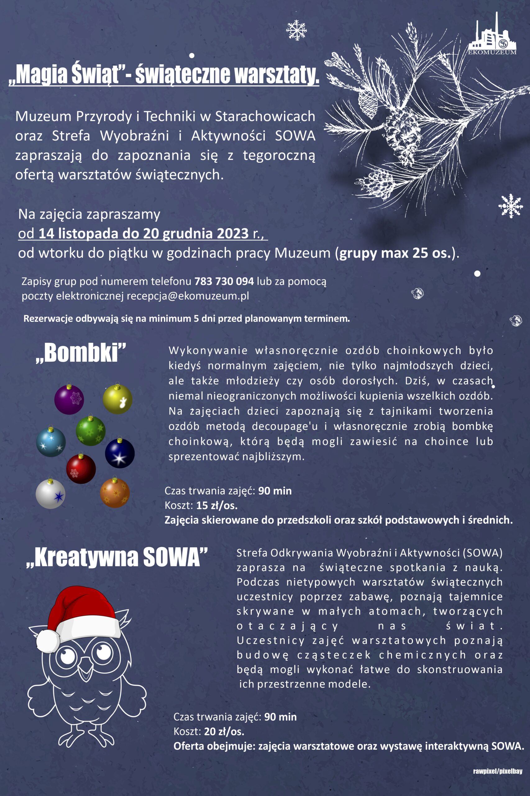 Muzeum na święta – edycja zimowa